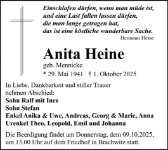 eine Anzeige