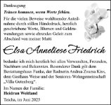 eine Anzeige