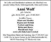eine Anzeige