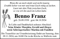 eine Anzeige