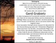 eine Anzeige