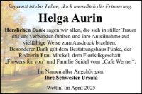 eine Anzeige