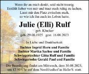 eine Anzeige