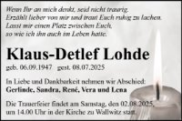 eine Anzeige