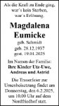 eine Anzeige