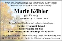 eine Anzeige