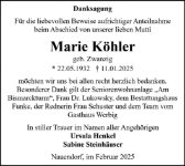 eine Anzeige