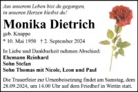 eine Anzeige