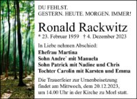 eine Anzeige