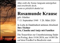 eine Anzeige