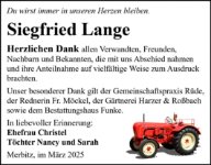 eine Anzeige
